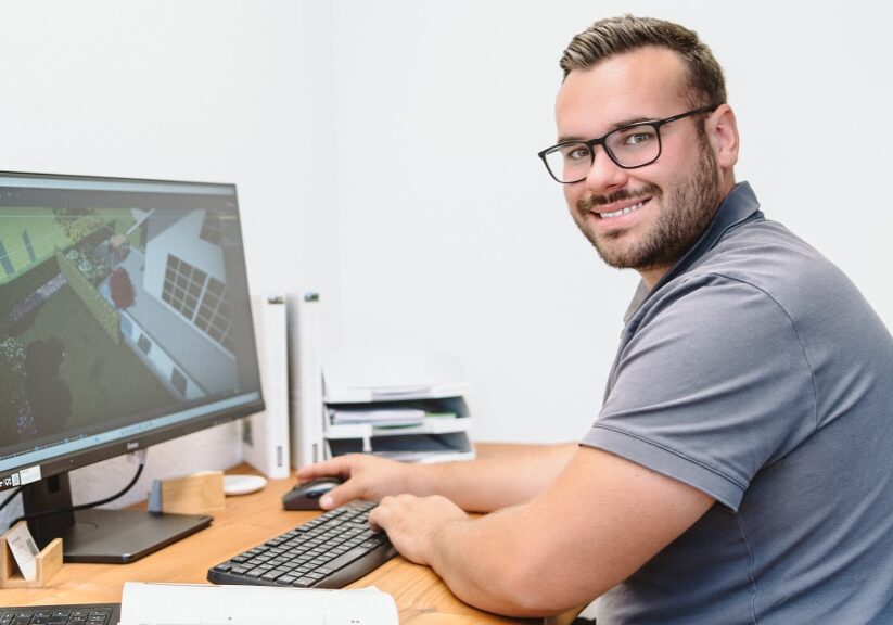 3D-Gartenplanung am Monitor